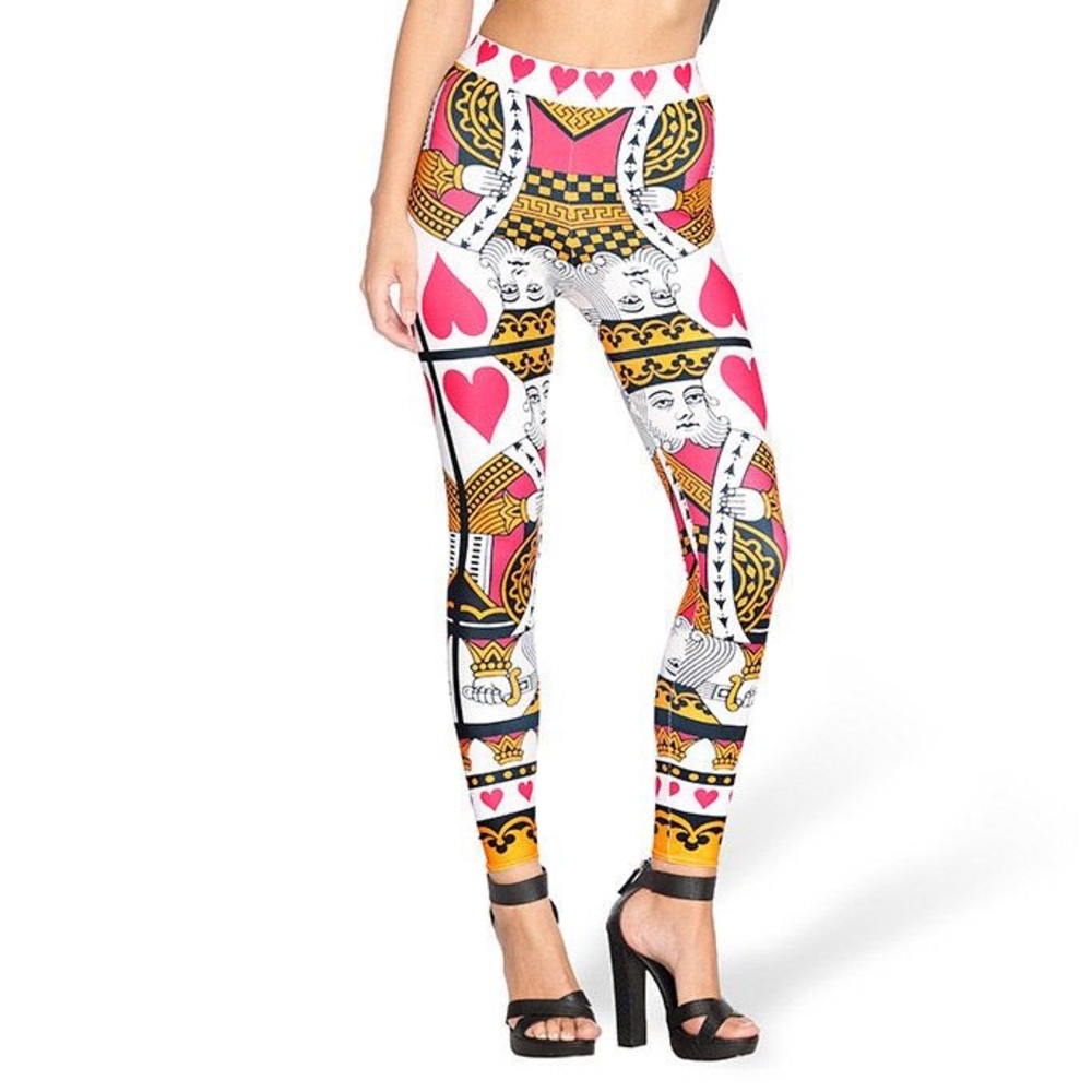 BlackMilk King of Hearts Leggings